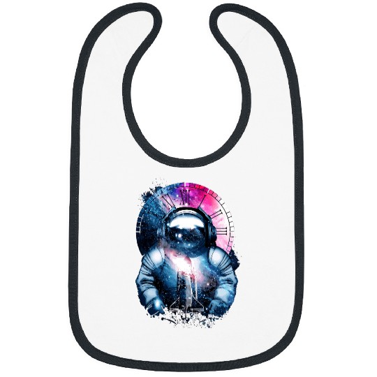 Astronaut Job Space Man Astronauts Science Cosmos galaxy surreal art Bibs