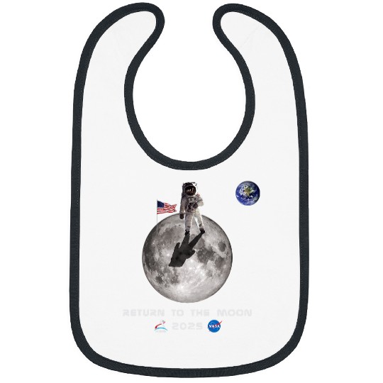 Astronaut Job NASA Artemis Mission Astronaut Moon 0049 Bibs
