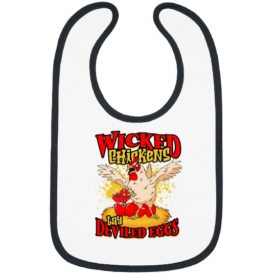 Chicken Pet Wicked Chicken Lay Deviled Eggs bird Bibs