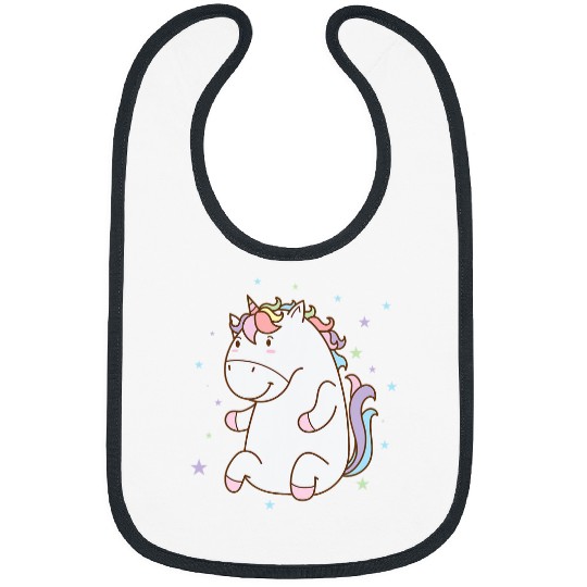 Unicorn Pet Fantasy Horse thick cuddly Bibs