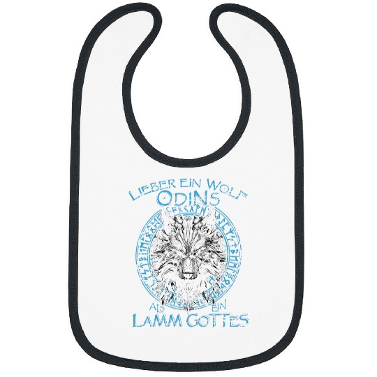 Coyote Mammal Valhalla dear wolfs wolves Odins Geri Freki as Lamb of God Bibs