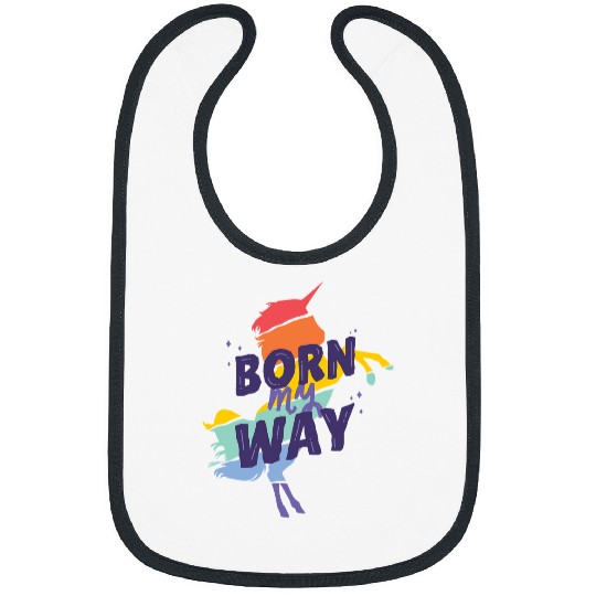 Unicorn Pet LGBT Pride Rainbow LGBTI UNICORN142 Bibs