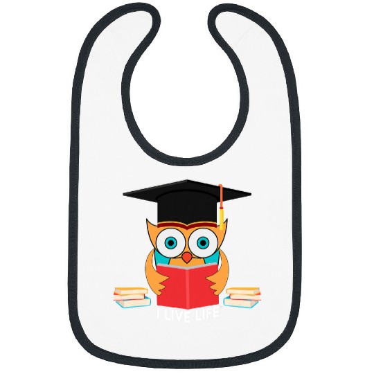 Book Fun I Live Life Reading Owl Book Lover Meme My Weekend Is Booked Bibs