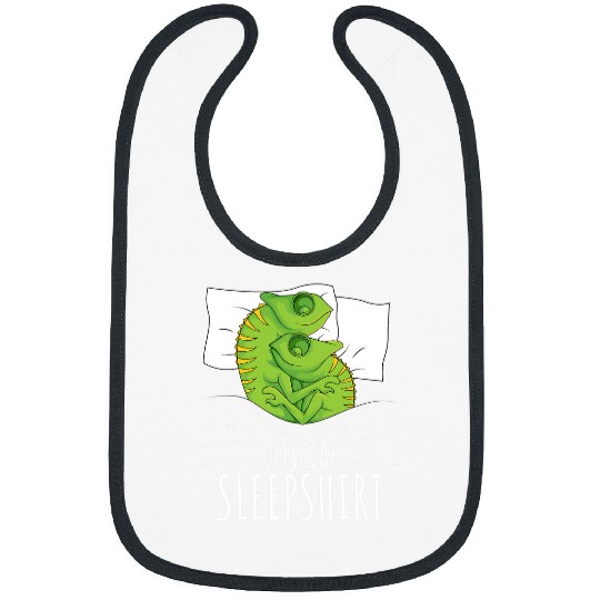 Chameleon Pet Lizard Official Sleep 1 Bibs