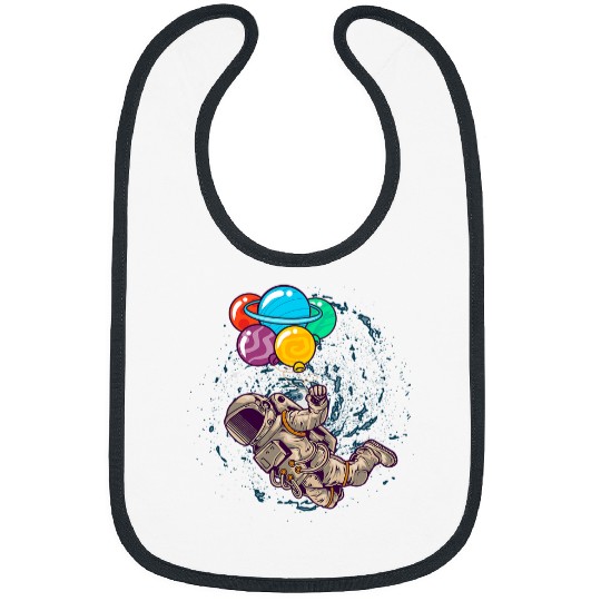 Astronaut Job Space Gift Boys Planets Astronaut Science Solar System Bibs