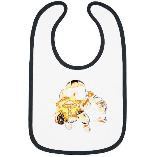 Astronaut Job Mushroom Astronaut Mushroom Hunting Mycology Foraging Morel Bibs