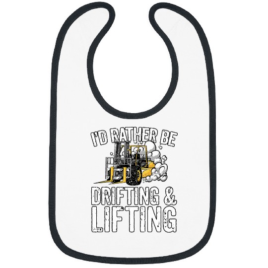 Forklift Fun Driver Drifting Lifting Forklift Operator Bibs