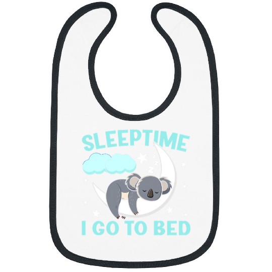 Koala Pet Sleeptime I Go To Bed Koala Bibs