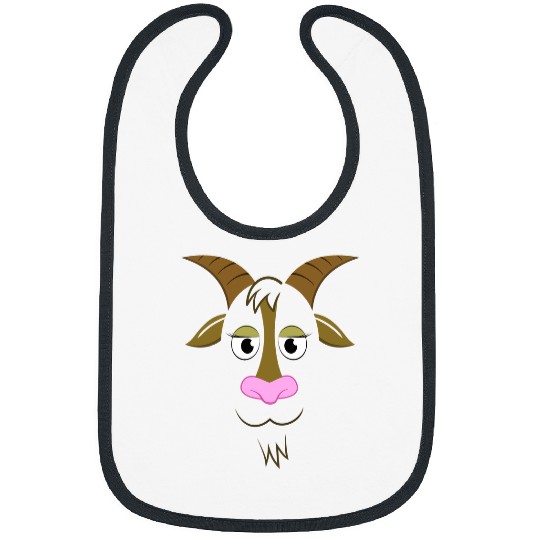Goats Pet Face Halloween Face Costume Bibs