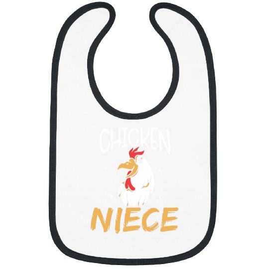 Chicken Pet Niece Rooster Keeper Poultry Chickens Bibs