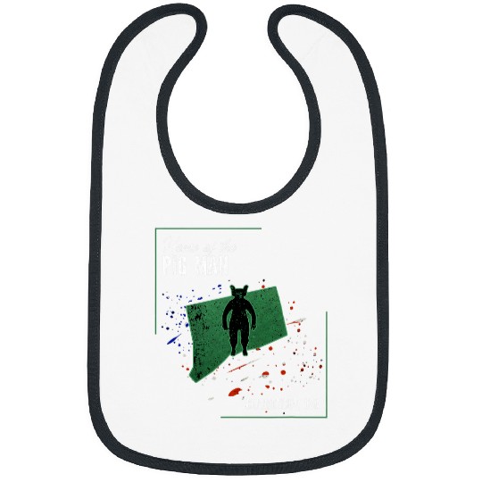 Pig Pet Supernatural Connecticut Cryptid homes of the Pig Man Bibs