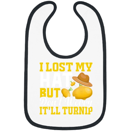 Tractor Fun driving Lost Hat But Itll Turnip Fun Farming Farmer Tractor Graphic Bibs