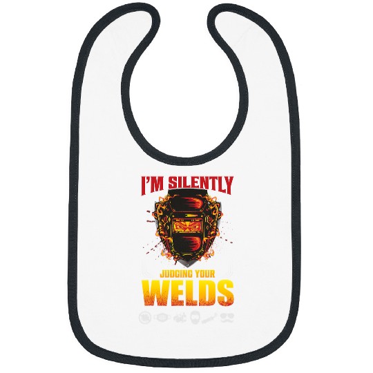 Welder Job for Men Dad Plus Size Fathers Day Funny Bibs