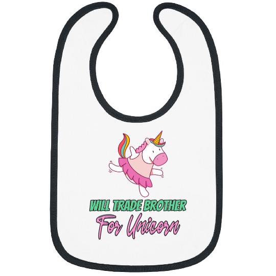 Unicorn Pet Family Siblings Pony Love Sister Trade Brother For Bibs