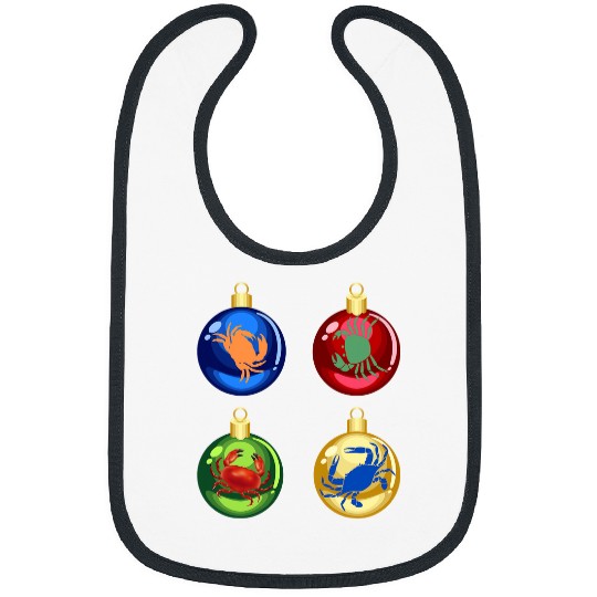 Fishing Fun Crabs FUNNY CRABBING CHRISTMAS ORNAMENT CRAB FISHING CRABS Bibs