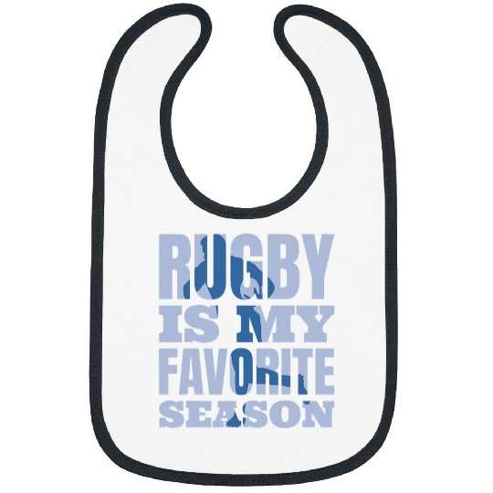Sport Rugby Is My Favorite Season Rugby 1 Bibs
