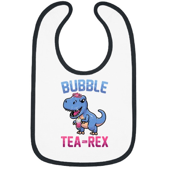 Dinosaur Pet Bubble TeaRex  Cute Milk Tea Bibs