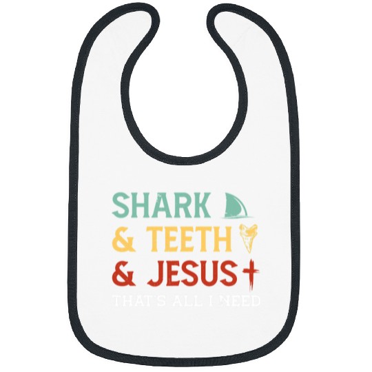 Shark Pet Fossil Collecting Shark Teeth Fossil Hunter Bibs