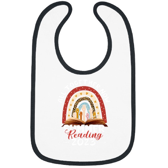 Book Fun All Together Summer Reading Rainbow Hand Bibs