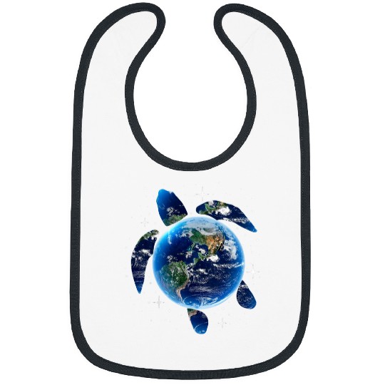 Turtle Pet Earth Day Restore Earth Sea Turtle Art Save the Planet 113 Bibs