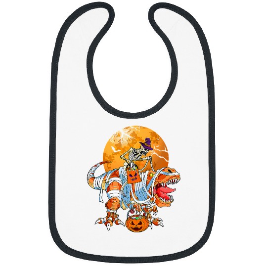 Dinosaur Pet Halloween s for Boys Men Dinosaur T rexs Mummy Pumpkin Bibs