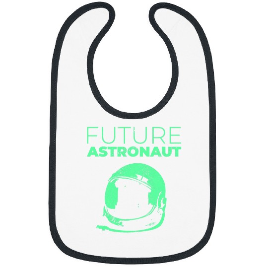 Astronaut Job Planet Solar System Boys Girls Funny Space Suit 3 Bibs