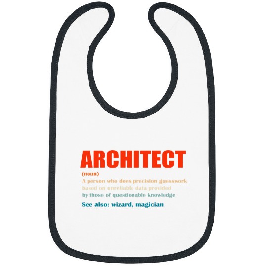 Architect Job vintages Definition Wizard Magician Bibs