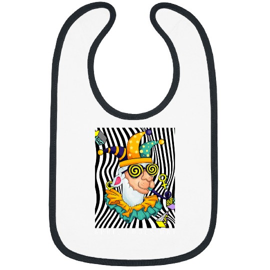 Llama Pet Alpaca April Fools Day 1st April Kids Men Women 21 Bibs