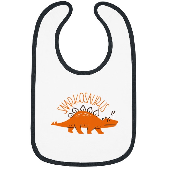 Dinosaur Pet Snarky Sassy Dinosaur Teen Girl Stuff Kids Boys Stegosaurus Bibs