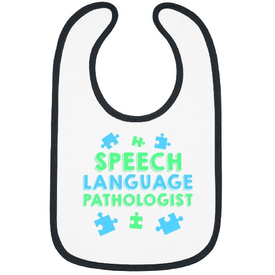 Autism Puzzle Speech Pathology Therapy Art Autism Awareness Month Bibs