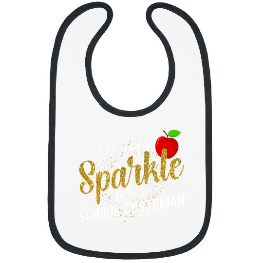 To Be A School Custodian School Janitor Bibs