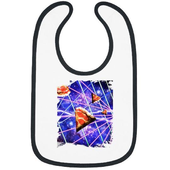 Astronaut Job Pizza Laser Lasers Space Galaxy Rave Awesome Bibs