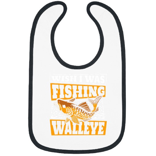 Fishing Fun Wish I Was Fishing Walleye Zander Hooks Walleye Fishing Bibs