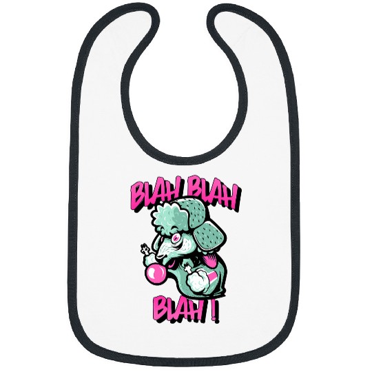 Sheep Pet Funny Blah Blah Blah Bibs
