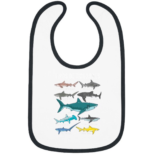 Shark Pet Faces Type Of Shark Faces Of All Kinds 3 Bibs