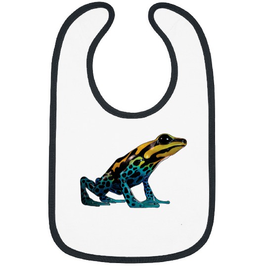 Frog Pet Funny Poison Dart Frog Dendrobatidae Poison Arrow Frog Lover Bibs