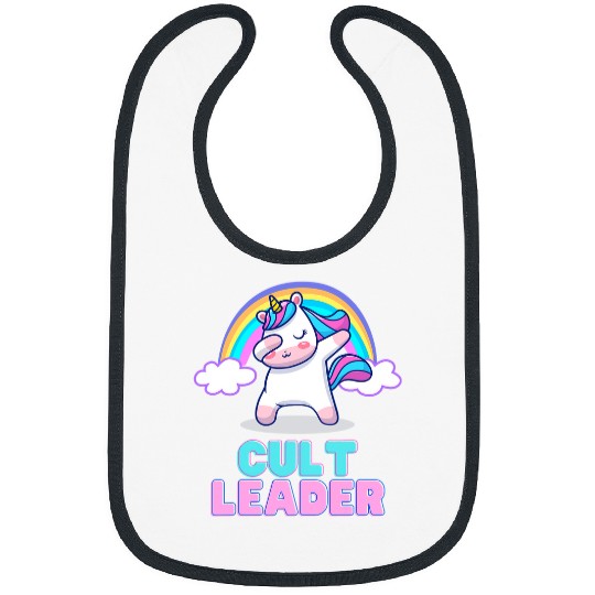 Unicorn Pet Cult Leader Cute Unicorn Dab Festival Club Bibs