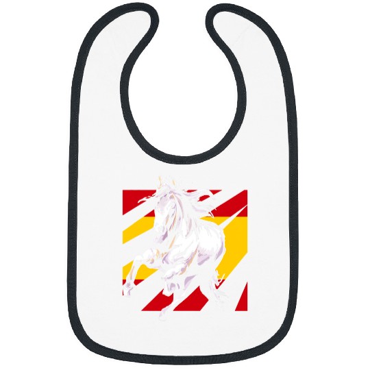 Horse Pet Spain Flag Horse Riding Equestrian Sport Horseshoe Saddle Bibs