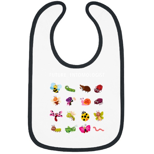 Gifts For Entomologists Future Entomologist Insect Chart Bug Bibs