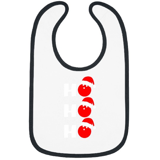 Sport Bowling Ho Ho Ho xmass Bowling Balls Santas Hat Funny Bowling Team 1 Bibs