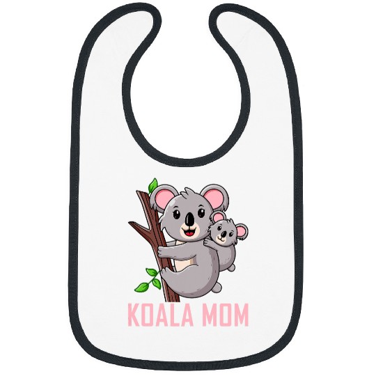 Koala Pet Womens Koala Mom Koala s for Mom Mother Cute Koala Bear Bibs