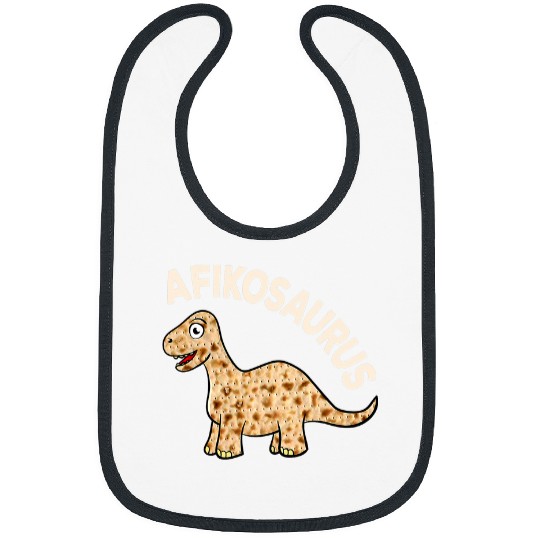Dinosaur Pet Afiko Tee Hebrew Passover Jewish Funny Bibs