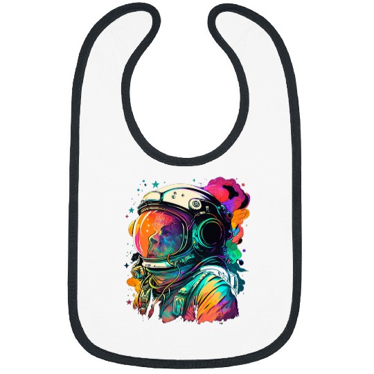Astronaut Job Spaceman Universe Planets Galaxy 22 Bibs