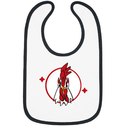 Chicken Pet Gift Funny Chickens Country Farm 27 Bibs