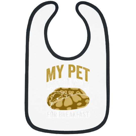 Python Pet Royal Python and Banana Ball Python Bibs