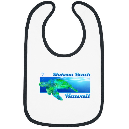 Turtle Pet Makena Beach Hawaii Swimming Honu Bibs