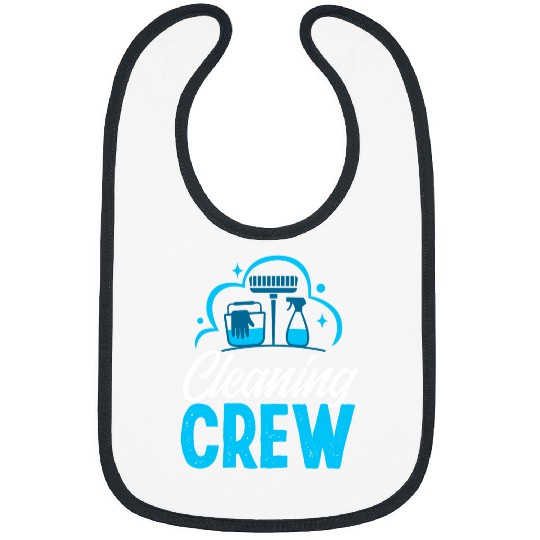 Cleaning Crew School Custodian Janitor Cleaner Caretaker Bibs