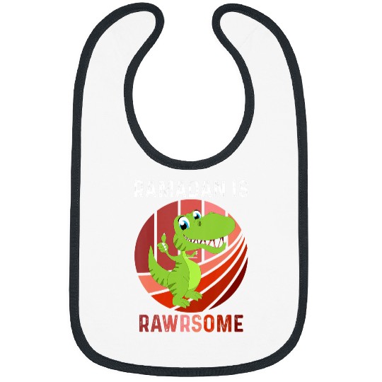 Dinosaur Pet Kids Kids Ramadan Ramadan Is Rawrsome Muslims Eid Bibs