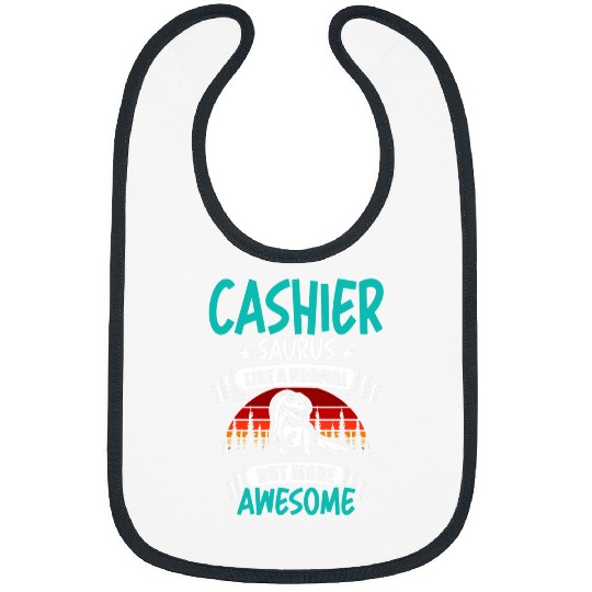 Dinosaur Pet Cashier Saurus Like Normal T Rex Bibs
