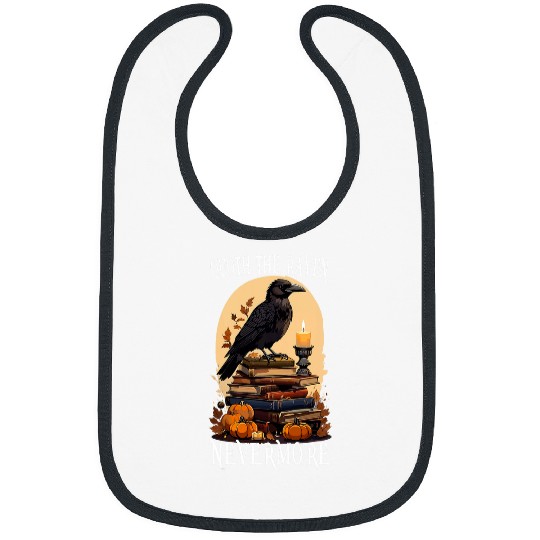Book Fun Quoth The Raven Nevermore Gothic Book Design Bibs